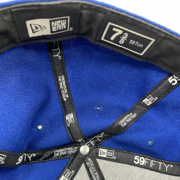 NEW ERA Kansas Jayhawks Fitted Size 7 3/8 - Picture 4 of 13